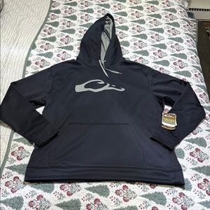 Drake Black and Gray Hoodie